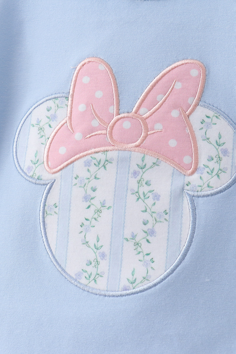 Girls Mouse Character appliqué Dress
