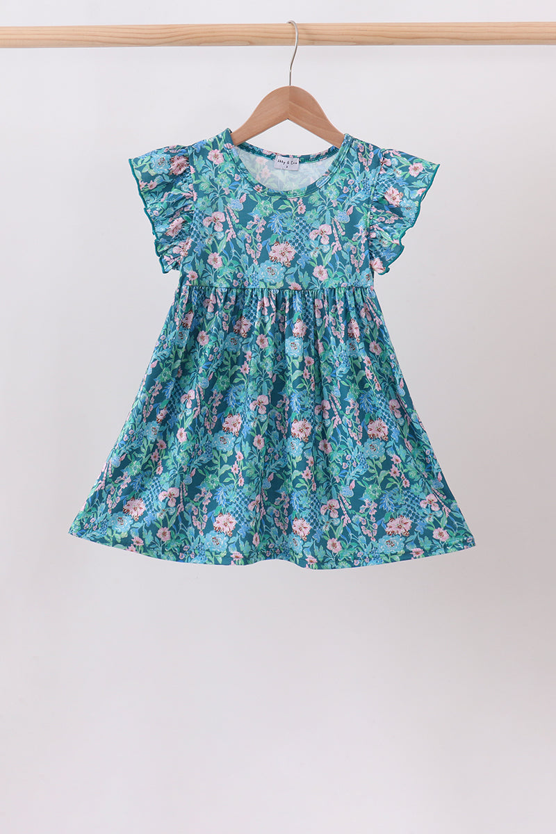 Girls Lily Floral Dress