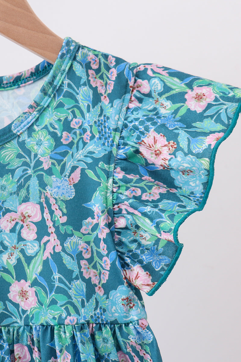 Girls Lily Floral Dress