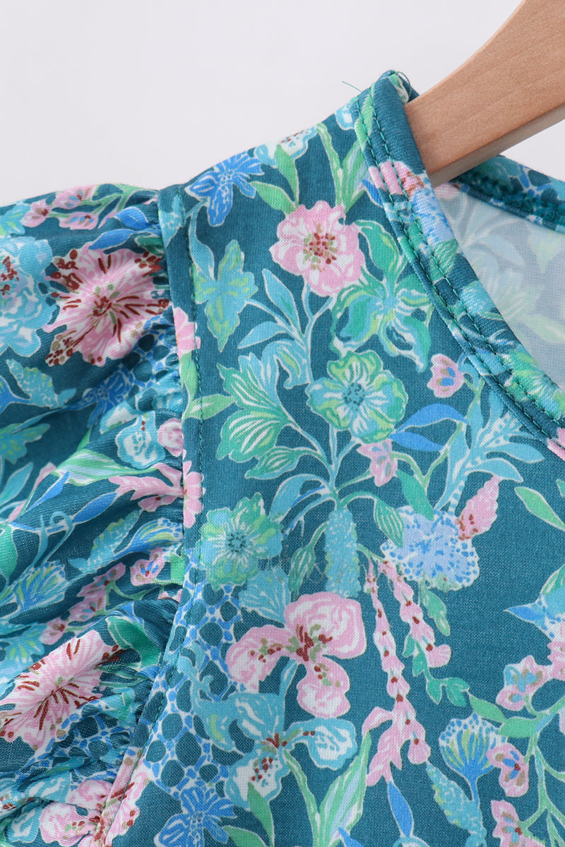 Girls Lily Floral Dress