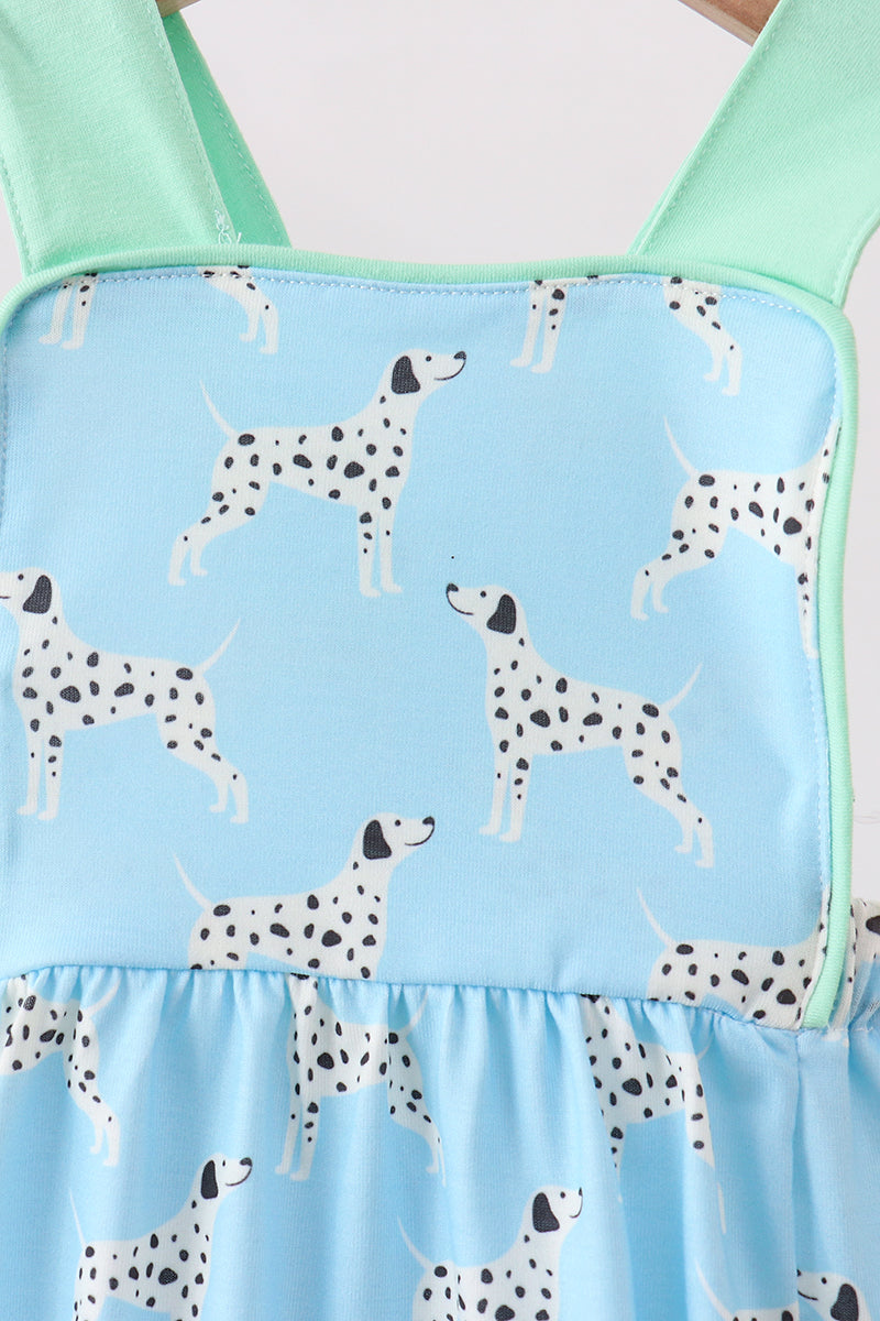 Baby Blue Dalmation Puppy Bubble