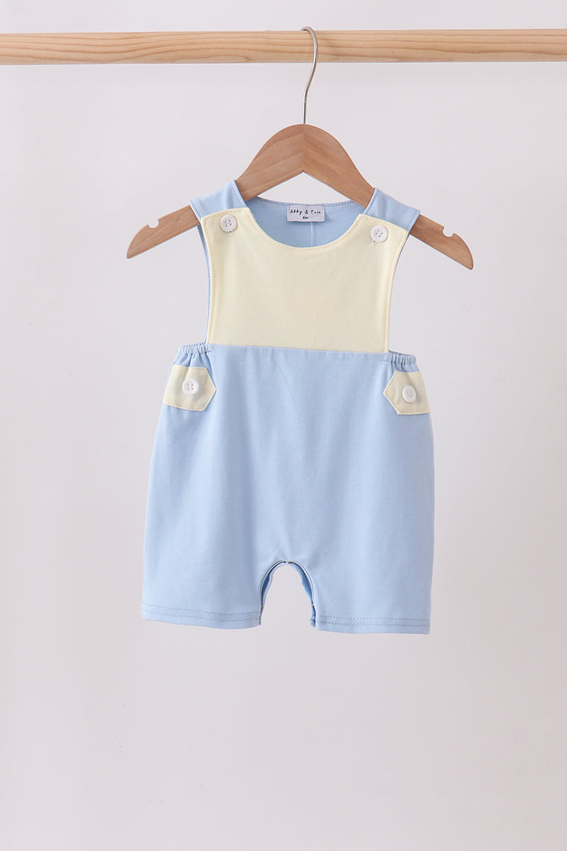 Baby Boys Blue Colorblock Jon Jon