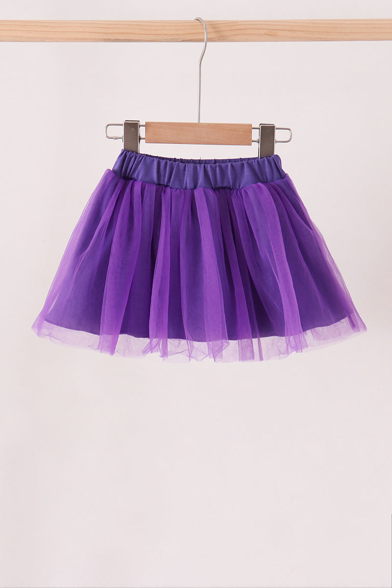Girls LSU Football Sequin Tutu Skirt