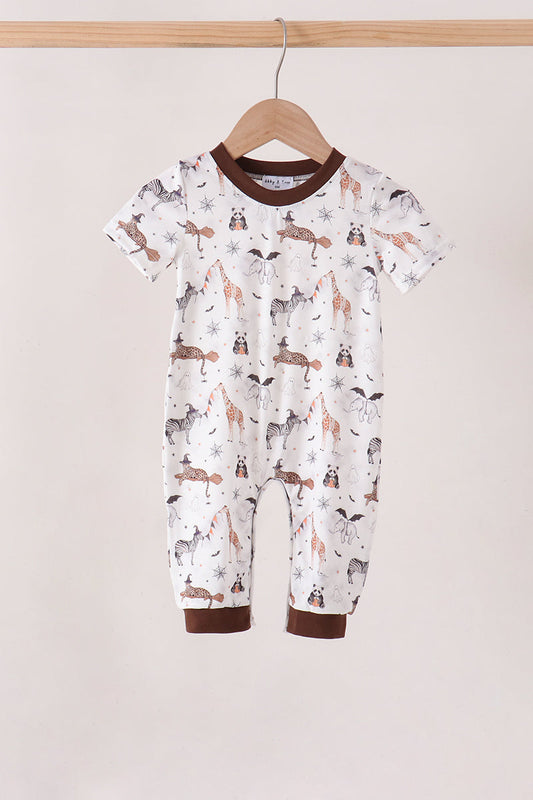 Baby Spooky Zoo Animal Romper