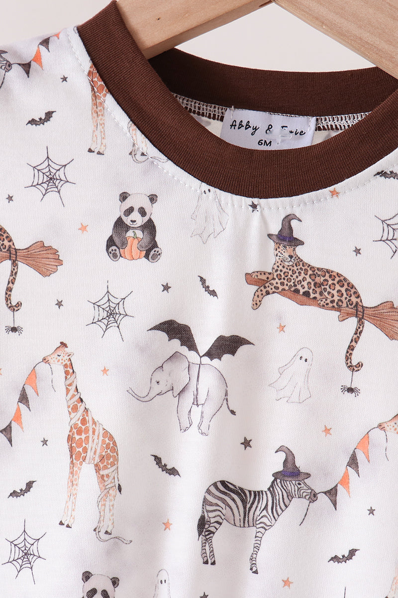 Baby Spooky Zoo Animal Romper