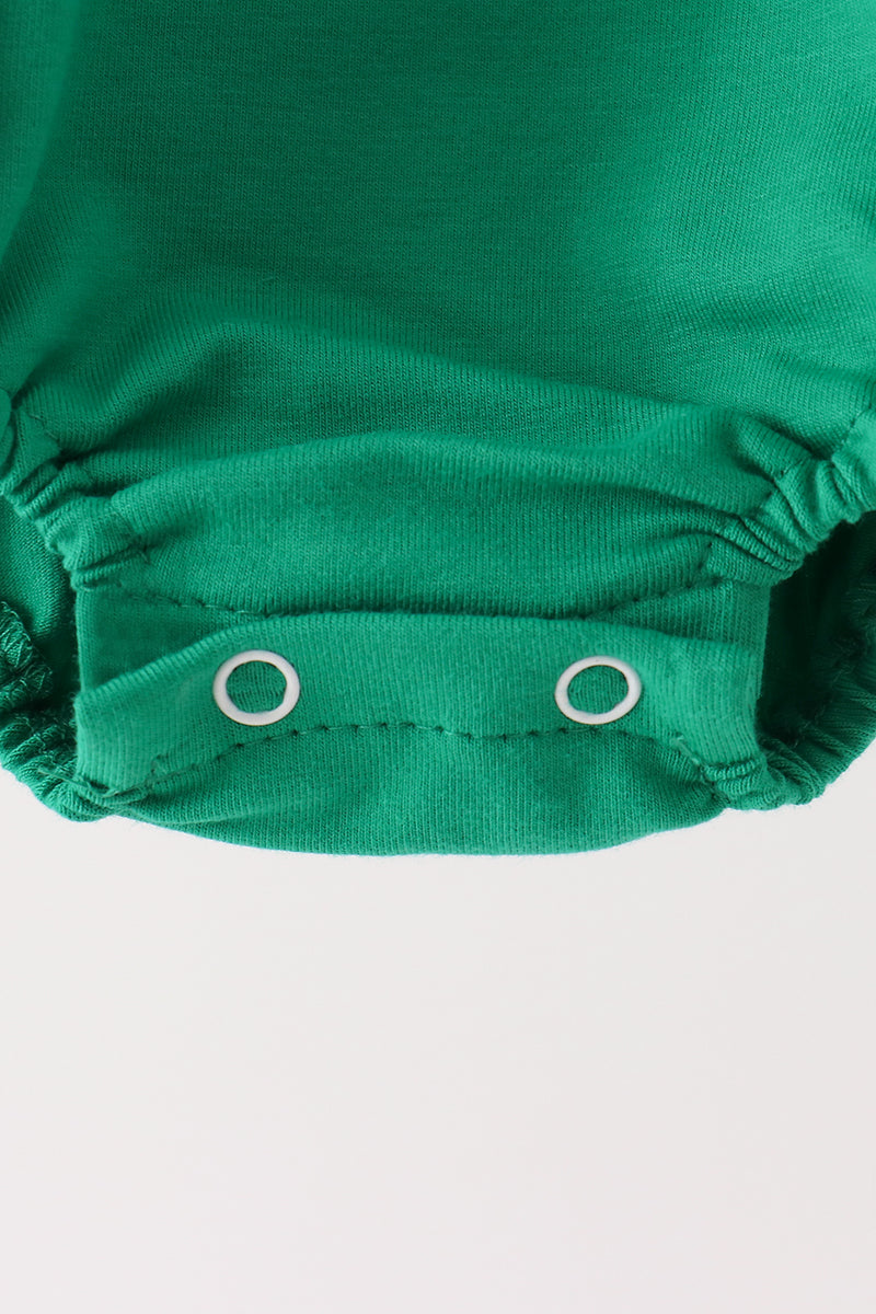 Baby Green Christmas Tree Cake Applique Bubble