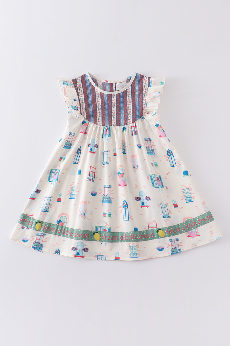 Balcony Ruffle Dress