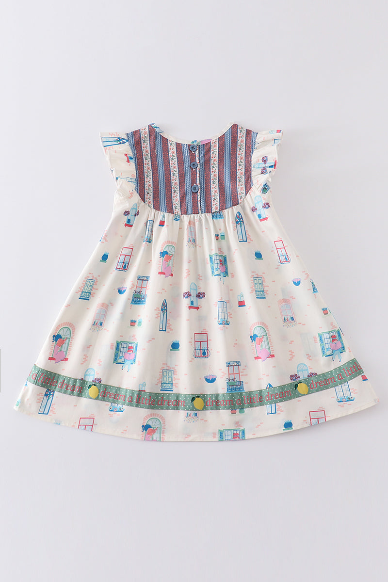 Balcony Ruffle Dress