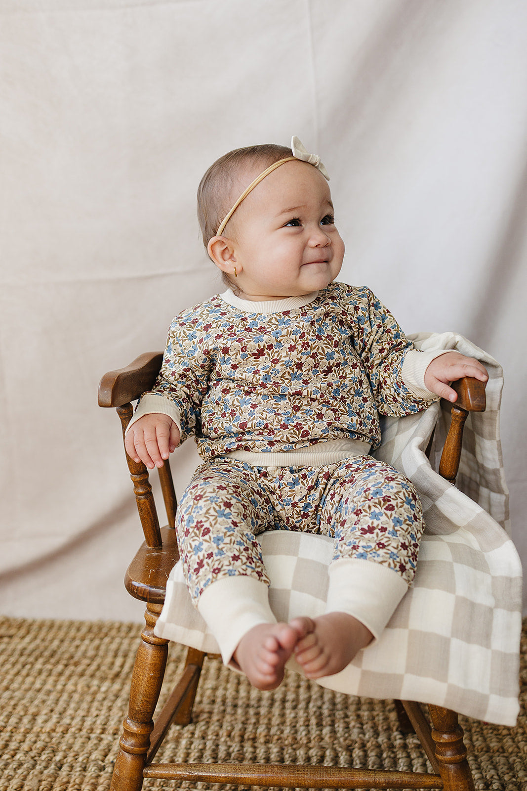 Desert Floral French Terry Long Sleeve Set