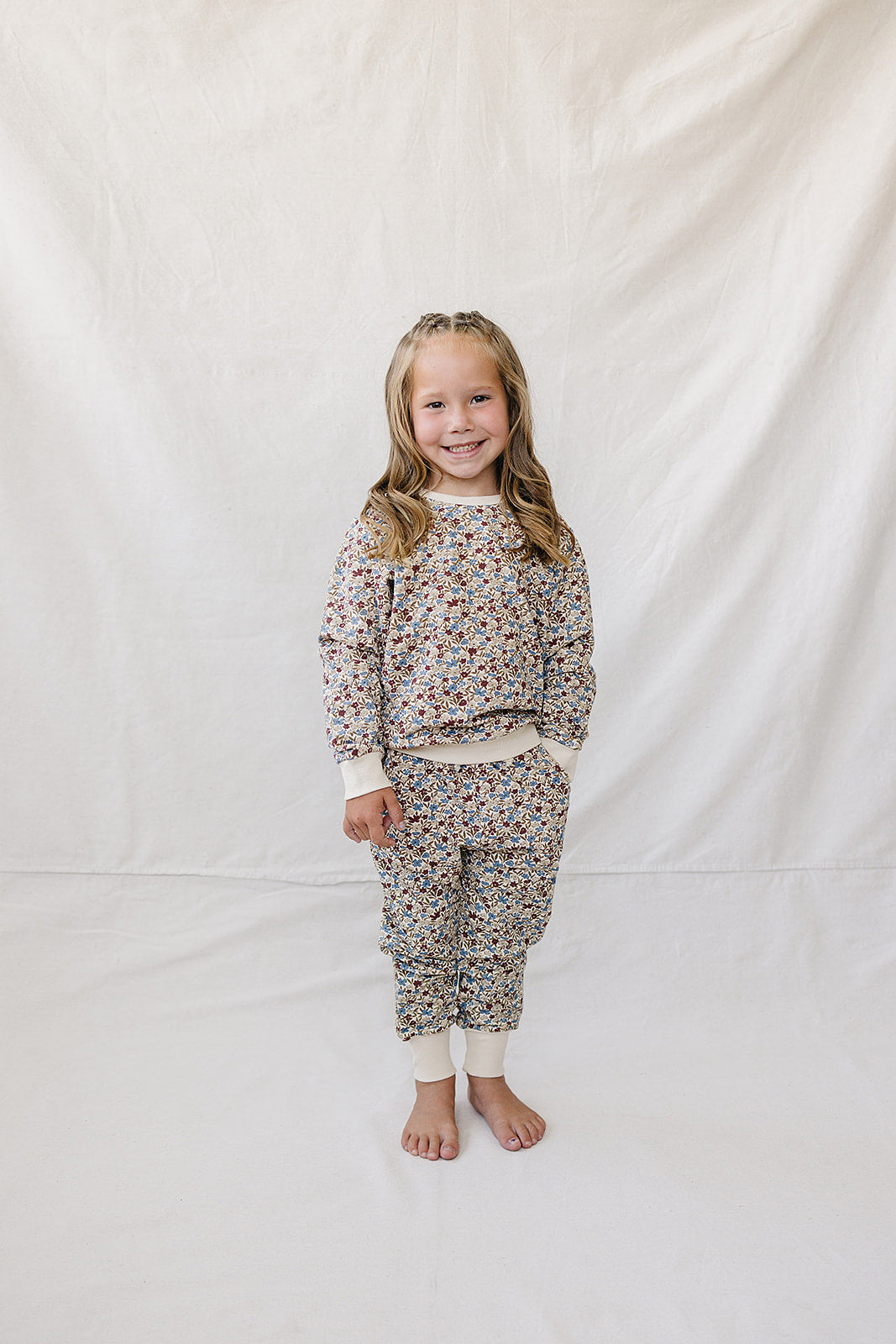 Desert Floral French Terry Long Sleeve Set