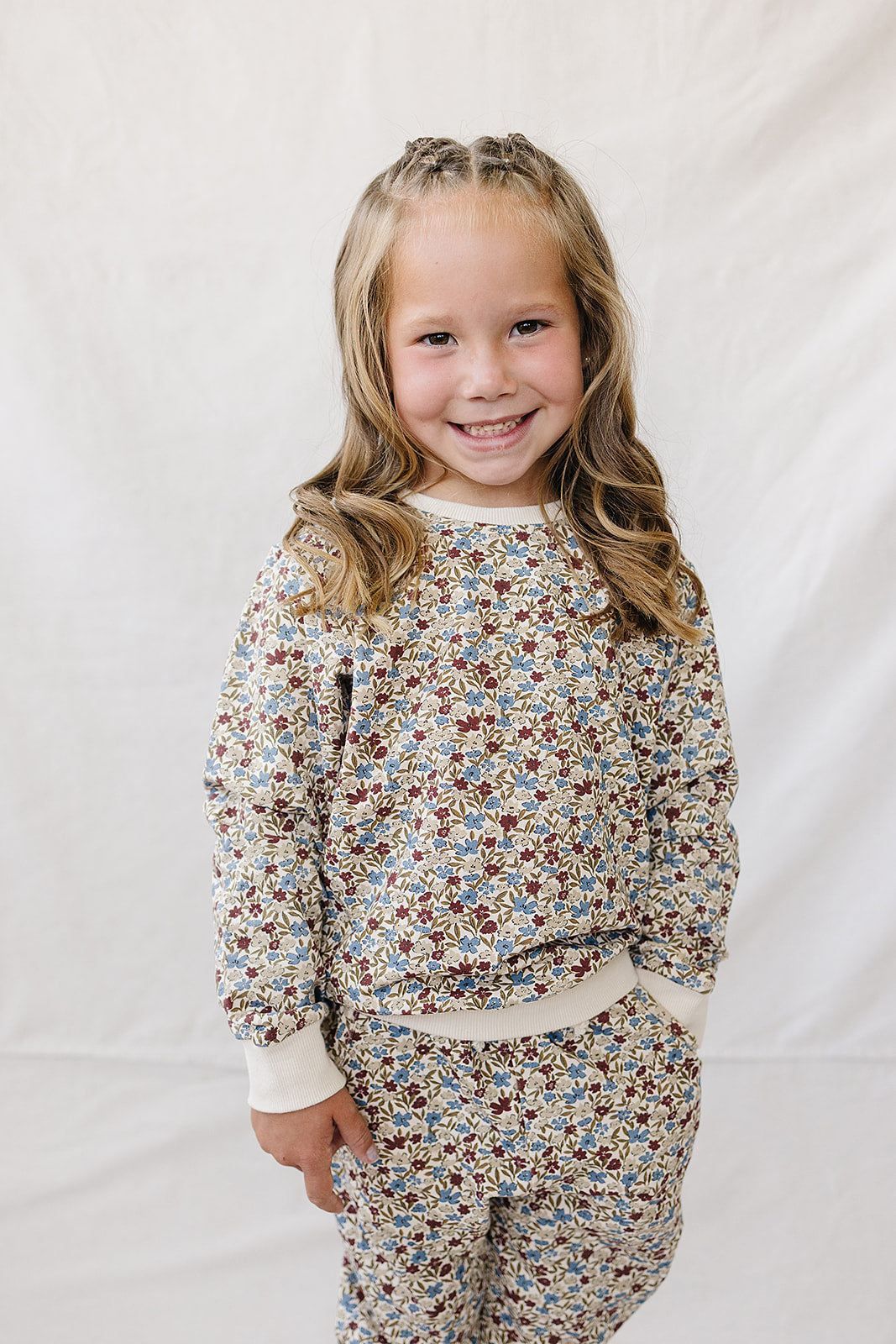 Desert Floral French Terry Long Sleeve Set