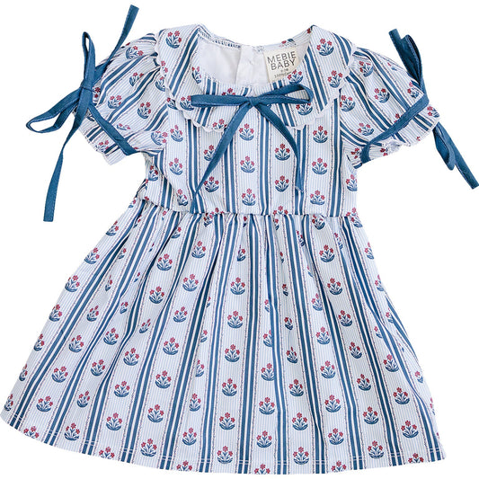 Block Print Floral Dress