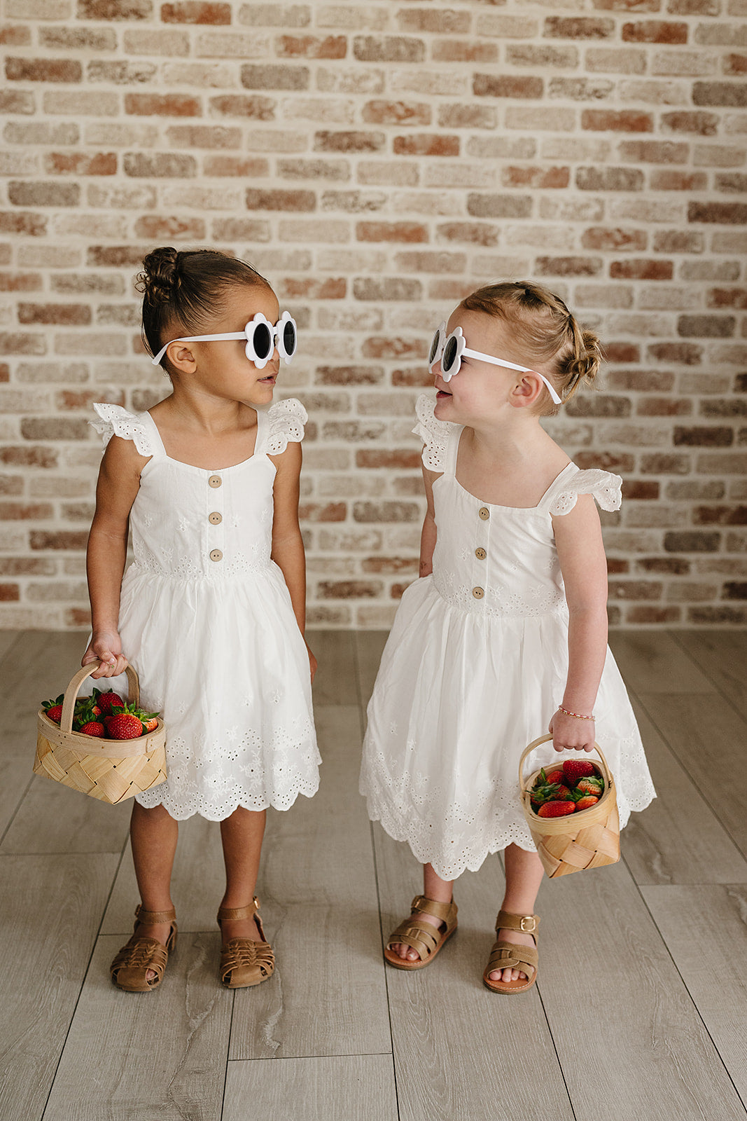 White Eyelet Dress